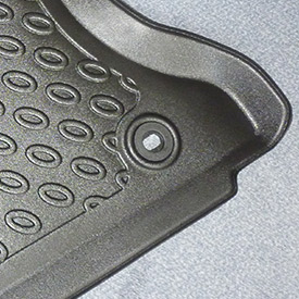 Carli Liner Passform Fußraum-Schalenmatten von Rensi, für vorne, Auto  Fußmatten für Ford